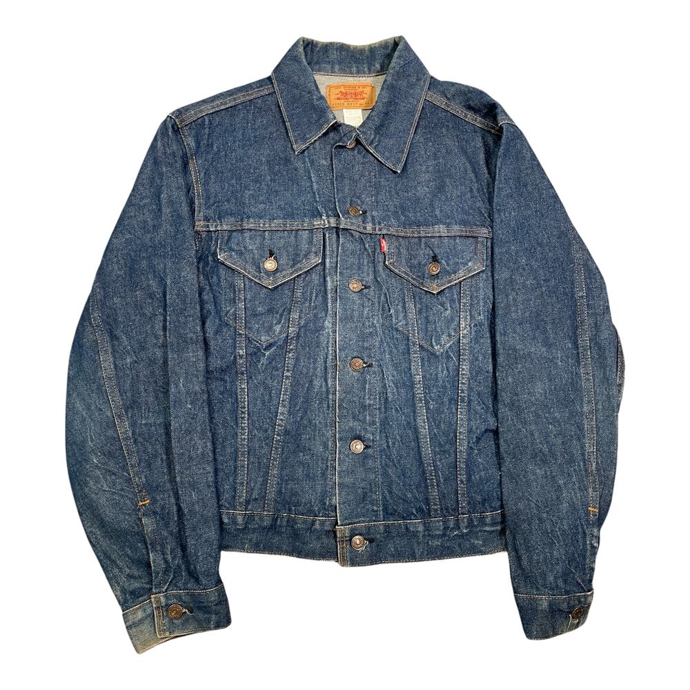 Vintage Levi's 70s 70505-0217 Type III Denim Trucker Jacket 44